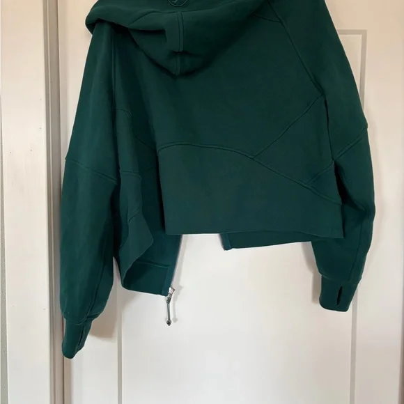 Lululemon Athletica Teal Scuba Oversized Full-Zip Hoodie - M/L - Picture 3 of 3
